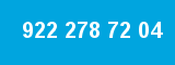 922 278 72 04 922 278 72 04